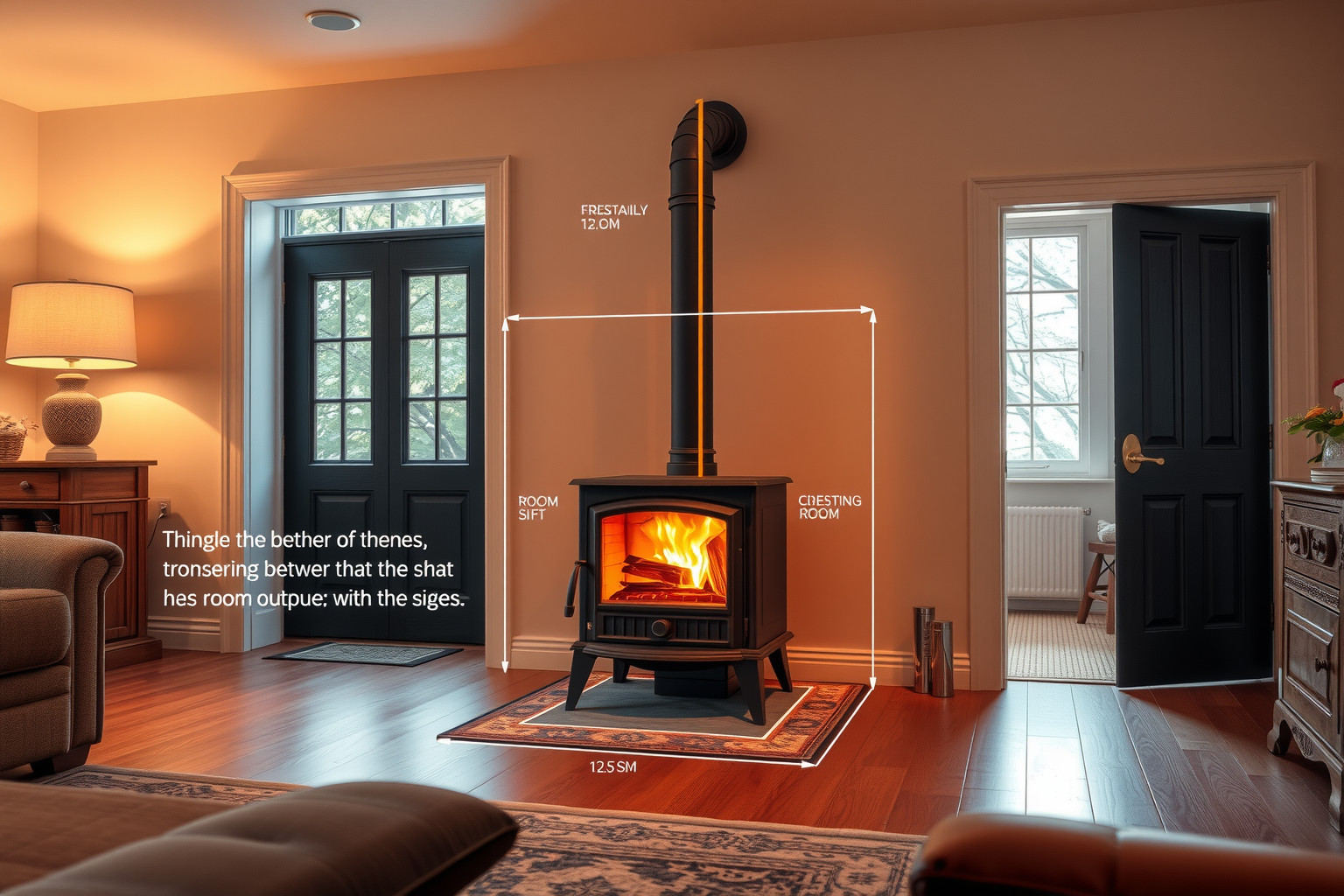 A megfelelő teljesítményű cserépkályha optimális hőkomfortot biztosít.