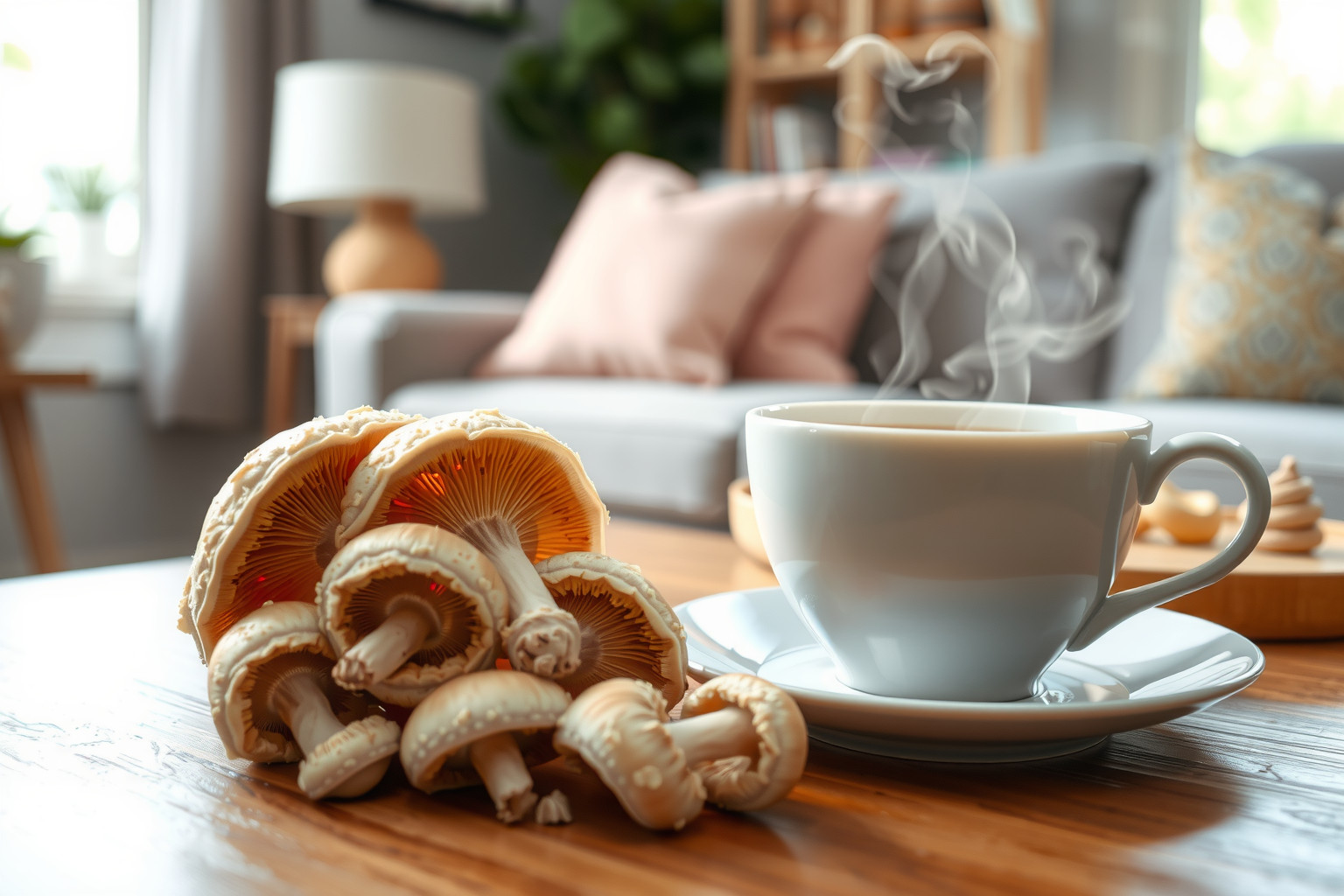 A hernyógomba hatékonyan enyhíti az asztma és bronchitis tüneteit.