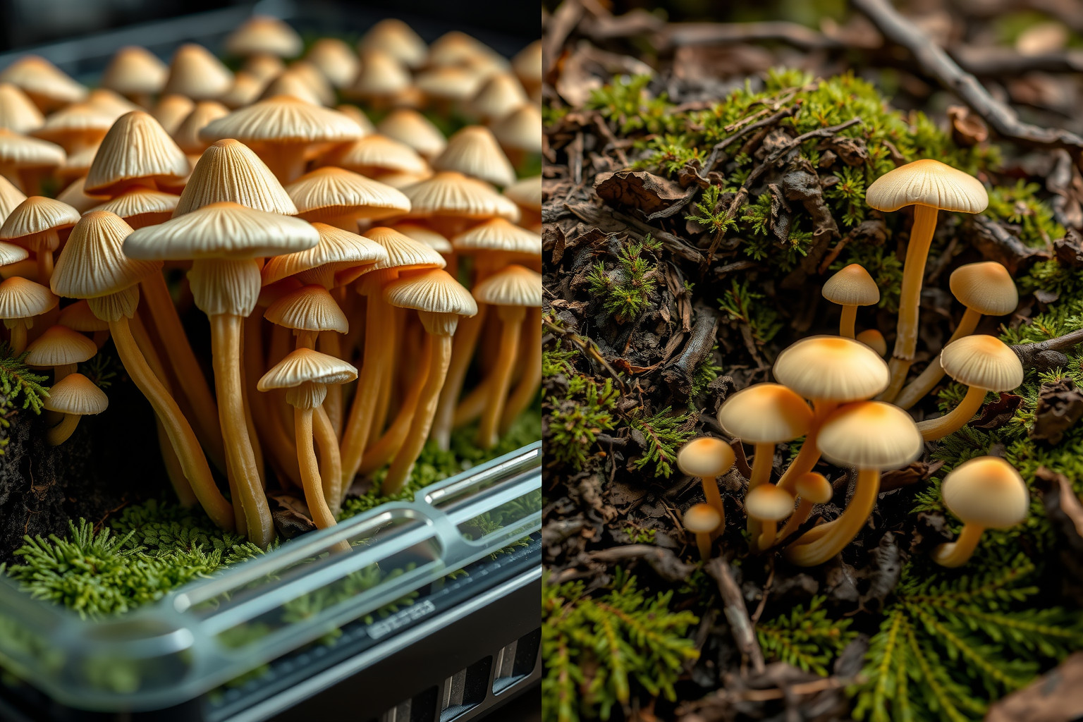 A termesztett hernyógomba tisztább környezetben jobb minőséget garantál.