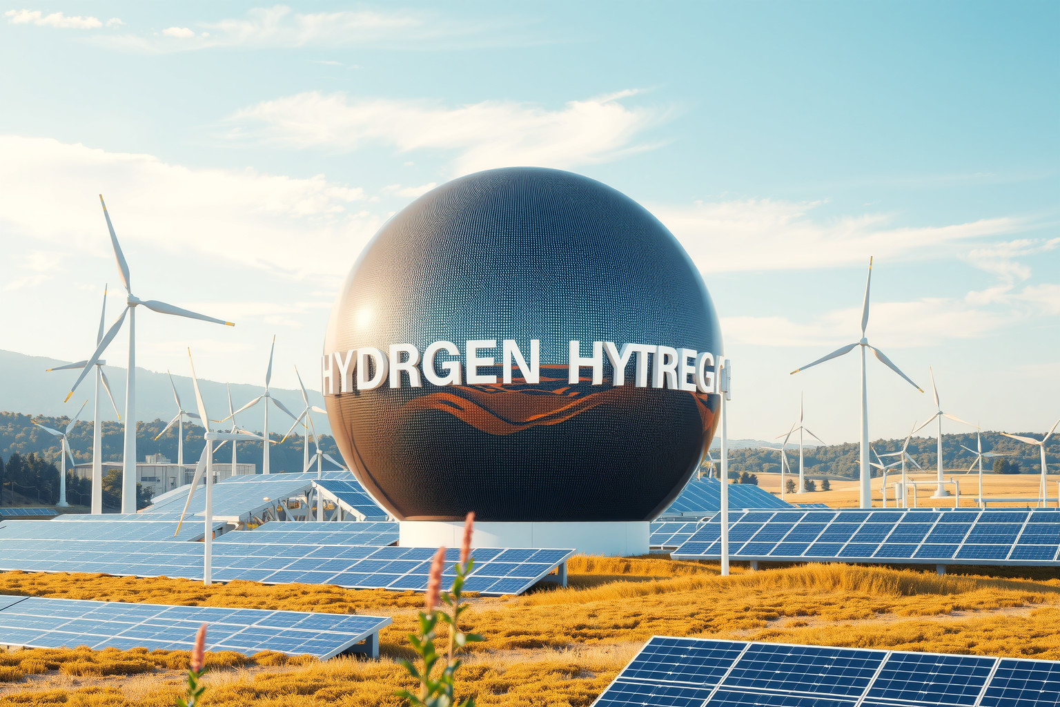 A hidrogömbök hatékonyan tárolják a megújuló energiaingadozásokat.