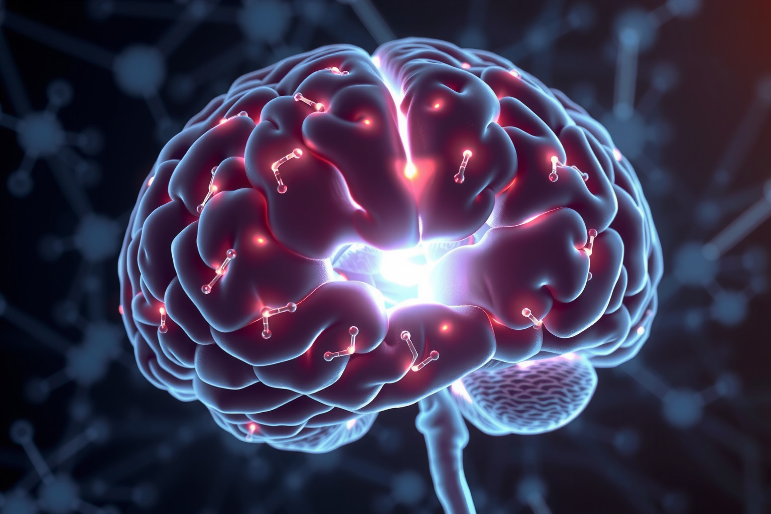 A hipotalamusz oxitocint választ ki, ami az anya-gyerek kötődést erősíti.