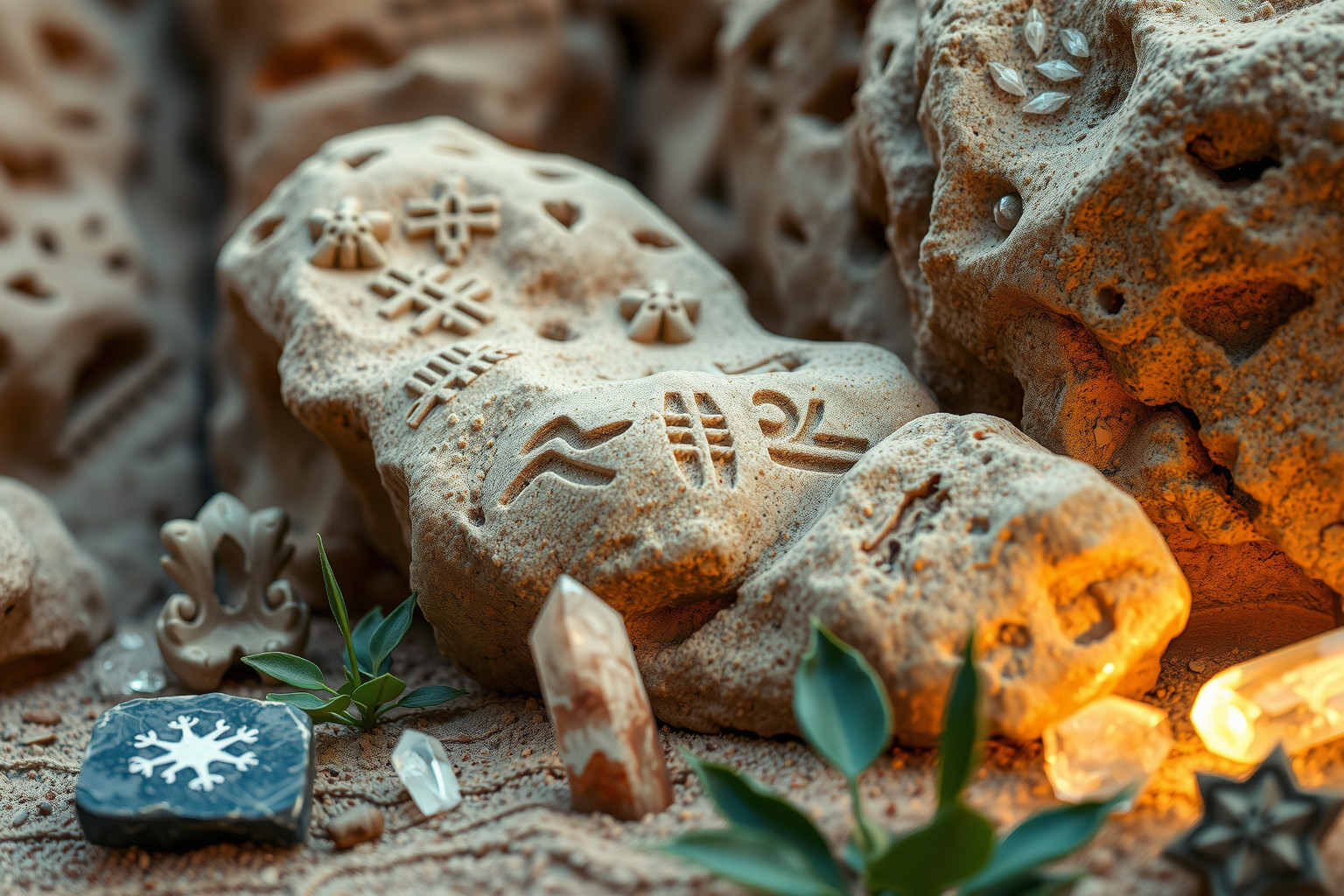 A homokkő az állandóságot és a stabilitást jelképezi kultúránként.