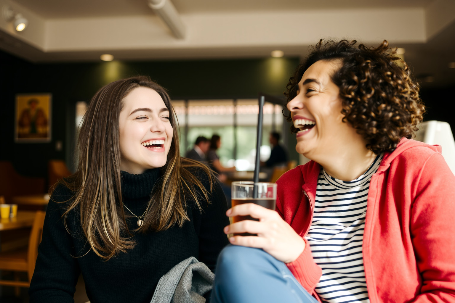 A humor erősíti a baráti kötelékeket és elősegíti a bizalmat.