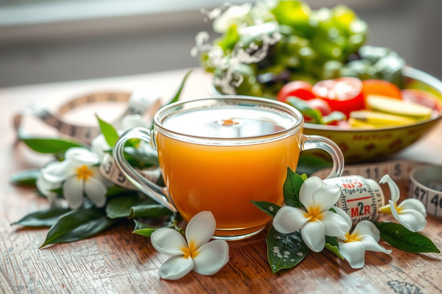 A jázmin tea segíti az anyagcserét és zsírégetést.