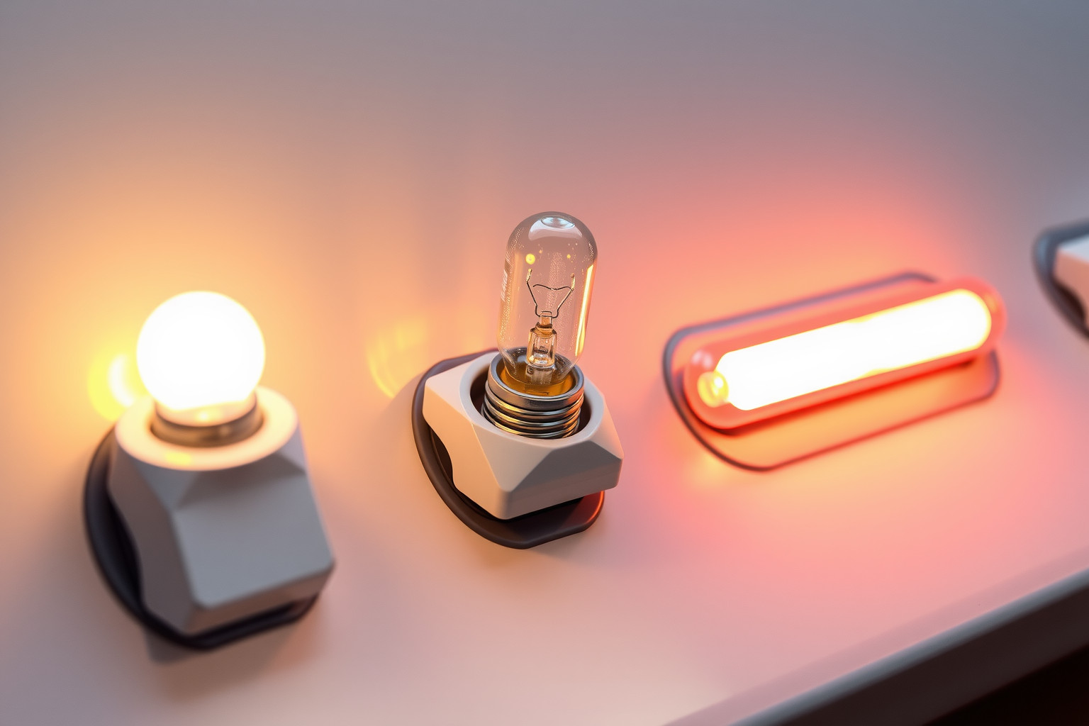 A LED jelzőfények energiatakarékosak és hosszú élettartamúak.