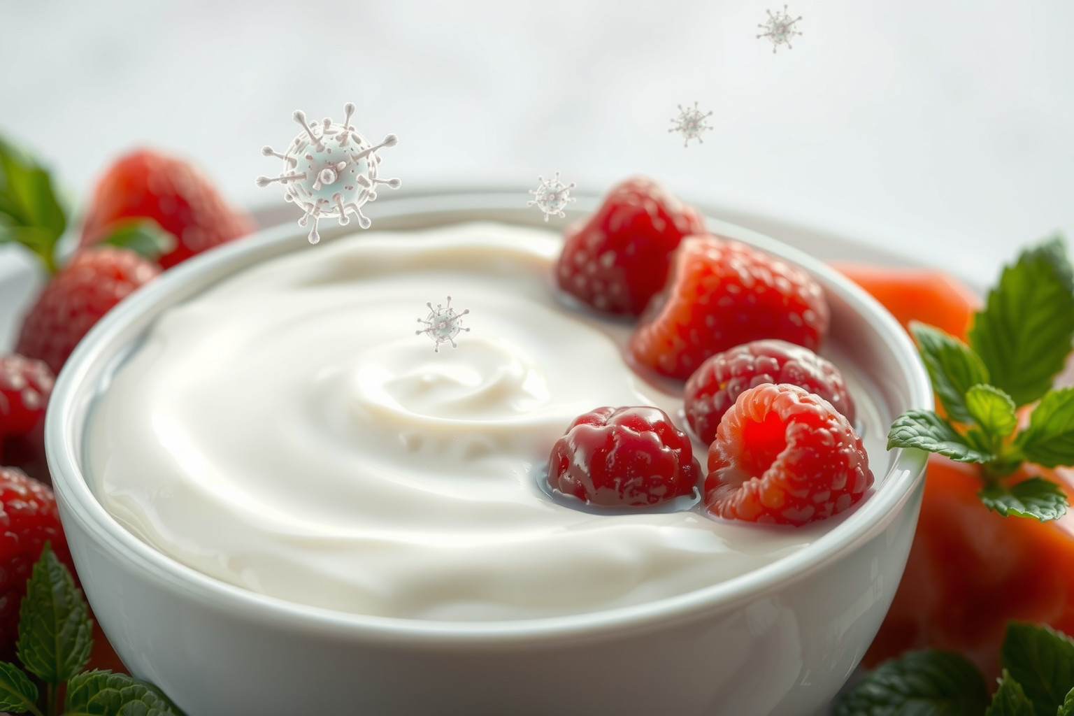 A Lactobacillus és Bifidobacterium támogatja az emésztőrendszer egészségét.