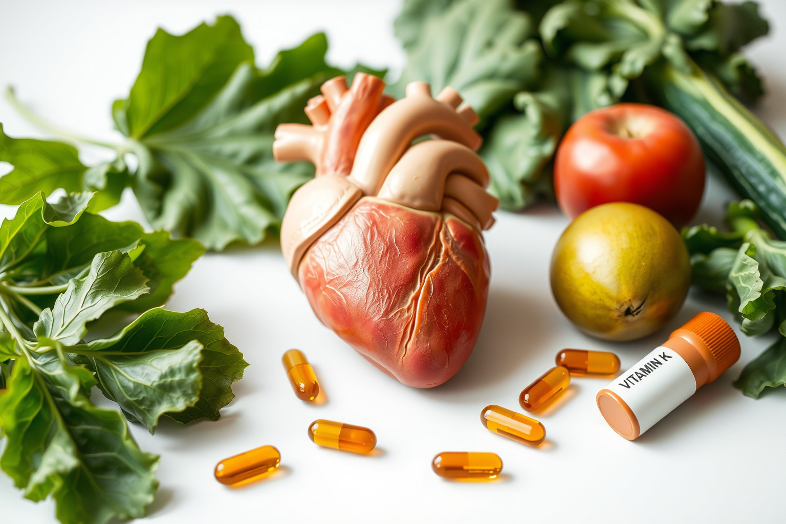 A K-vitamin segít megelőzni az érelmeszesedést és javítja a szív egészségét.