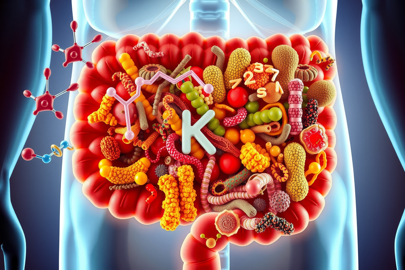 A bélflóra MK-7 termelése támogatja a csontok egészségét.