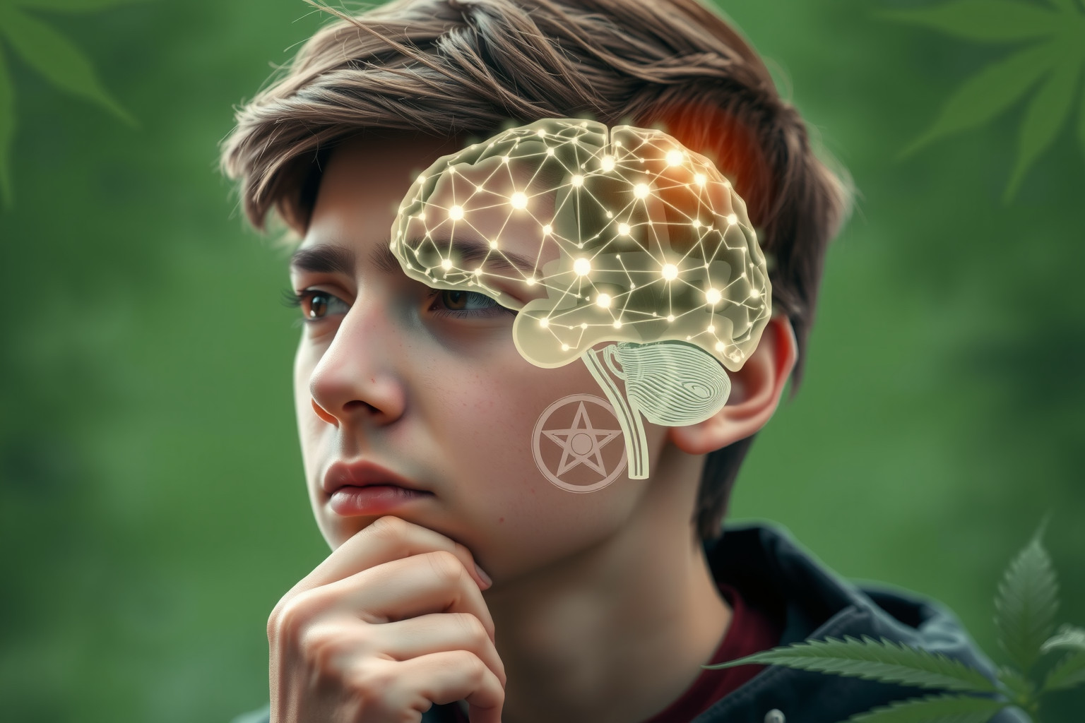 Serdülőkori kannabiszhasználat hosszú távú agykárosodást okozhat.