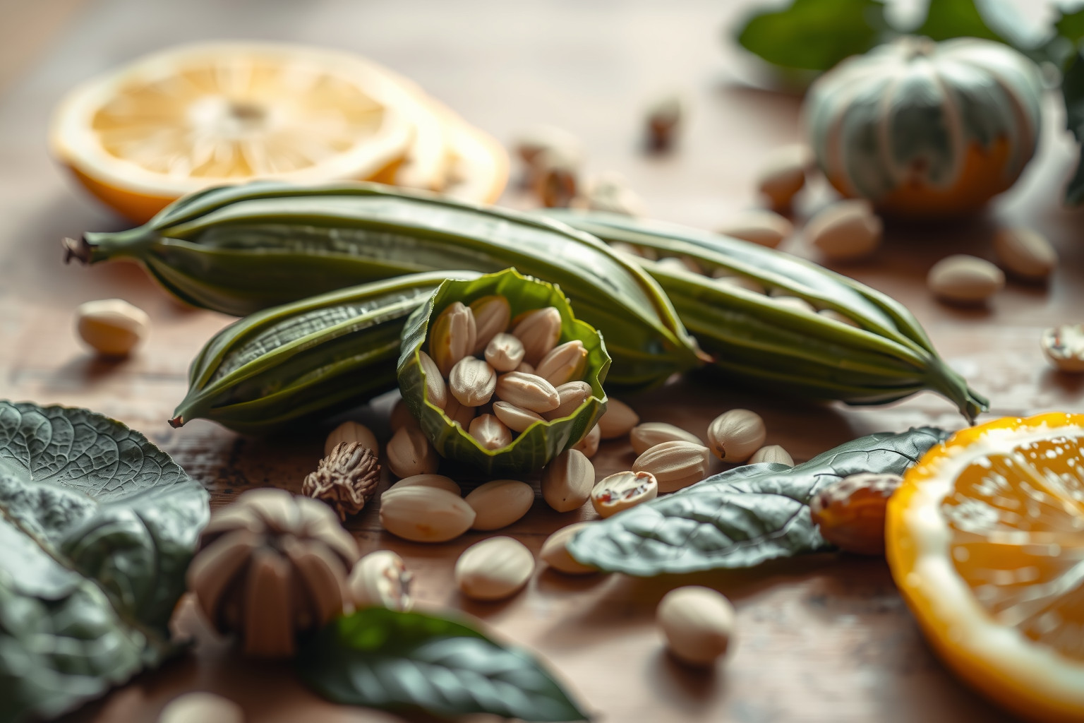 A kardamom gazdag antioxidáns fitokemikáliákban és E-vitaminban.