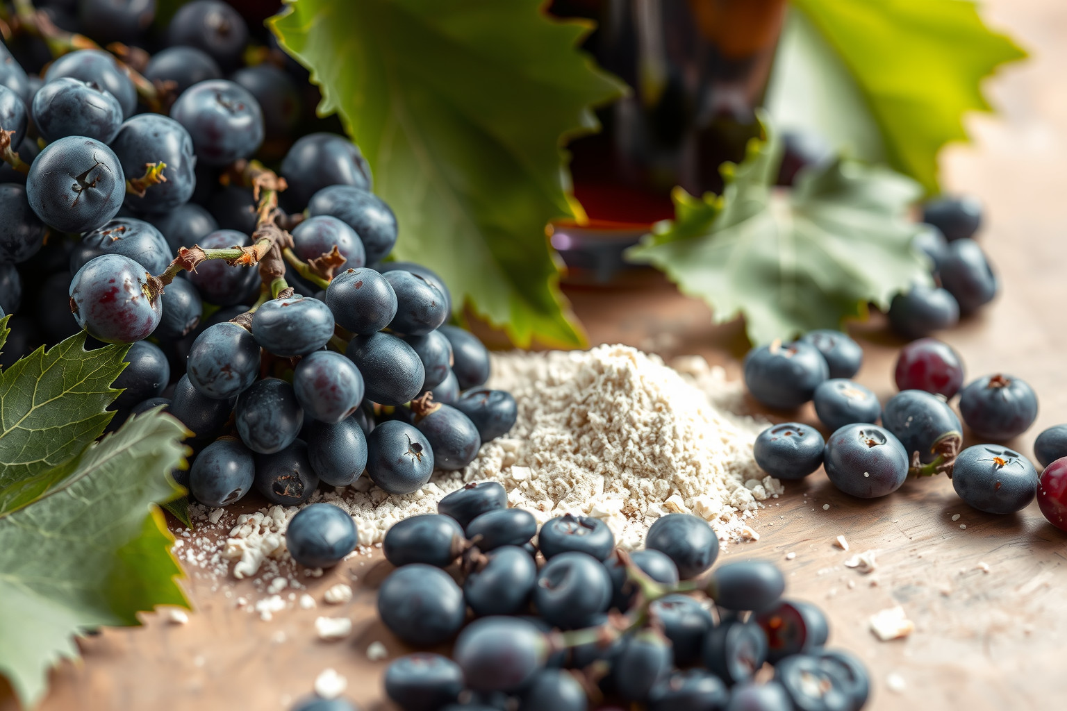 A kékszőlőmag őrlemény segít stabilizálni a vércukorszintet.