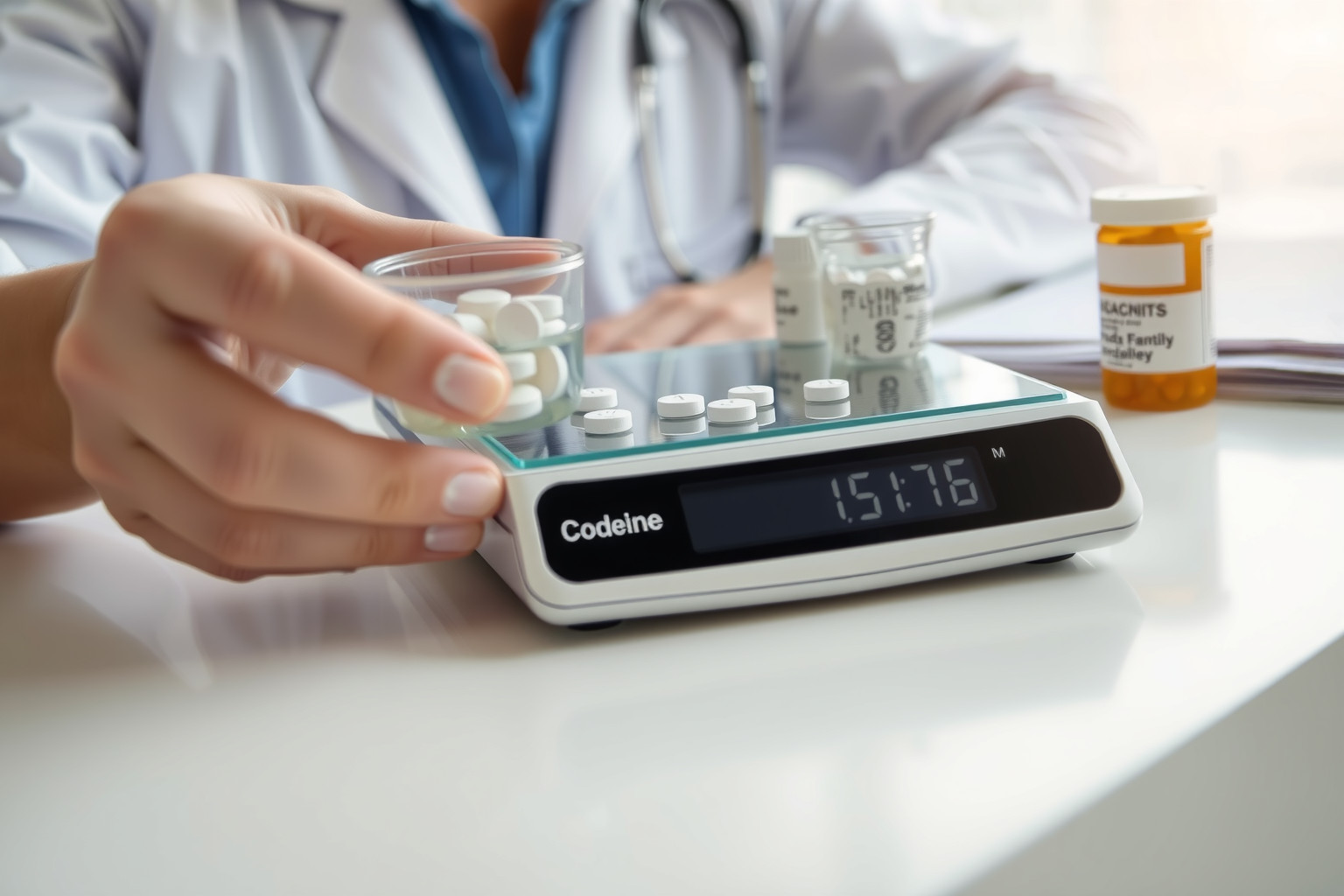 A kodein dózisa testsúly, fájdalom típusa és egyéni érzékenység függvénye.