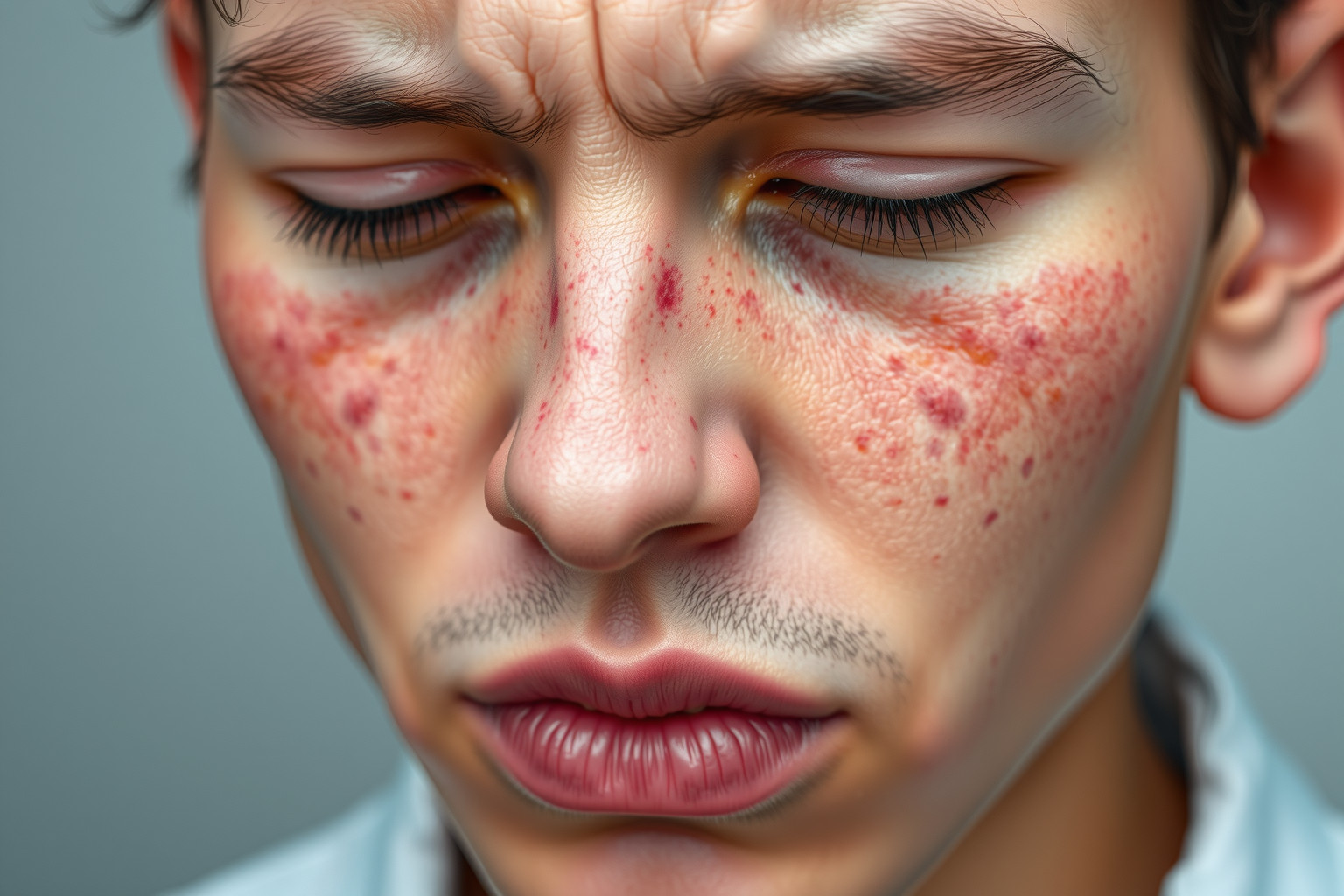 A magas kortizolszint fokozza a pattanások és ekcéma kialakulását.