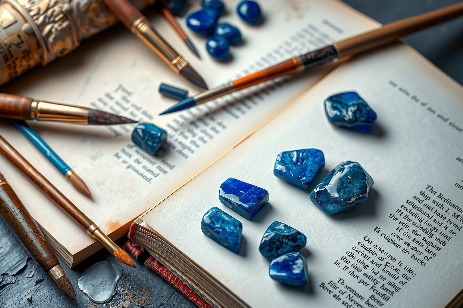 A lapis lazuli évszázadok óta inspirál művészeket és írókat.