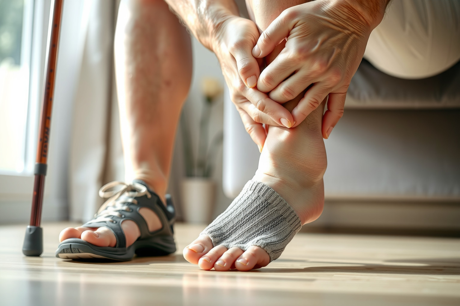 Időskori lúdtalp kezelése növeli a mozgékonyságot, csökkenti fájdalmat.