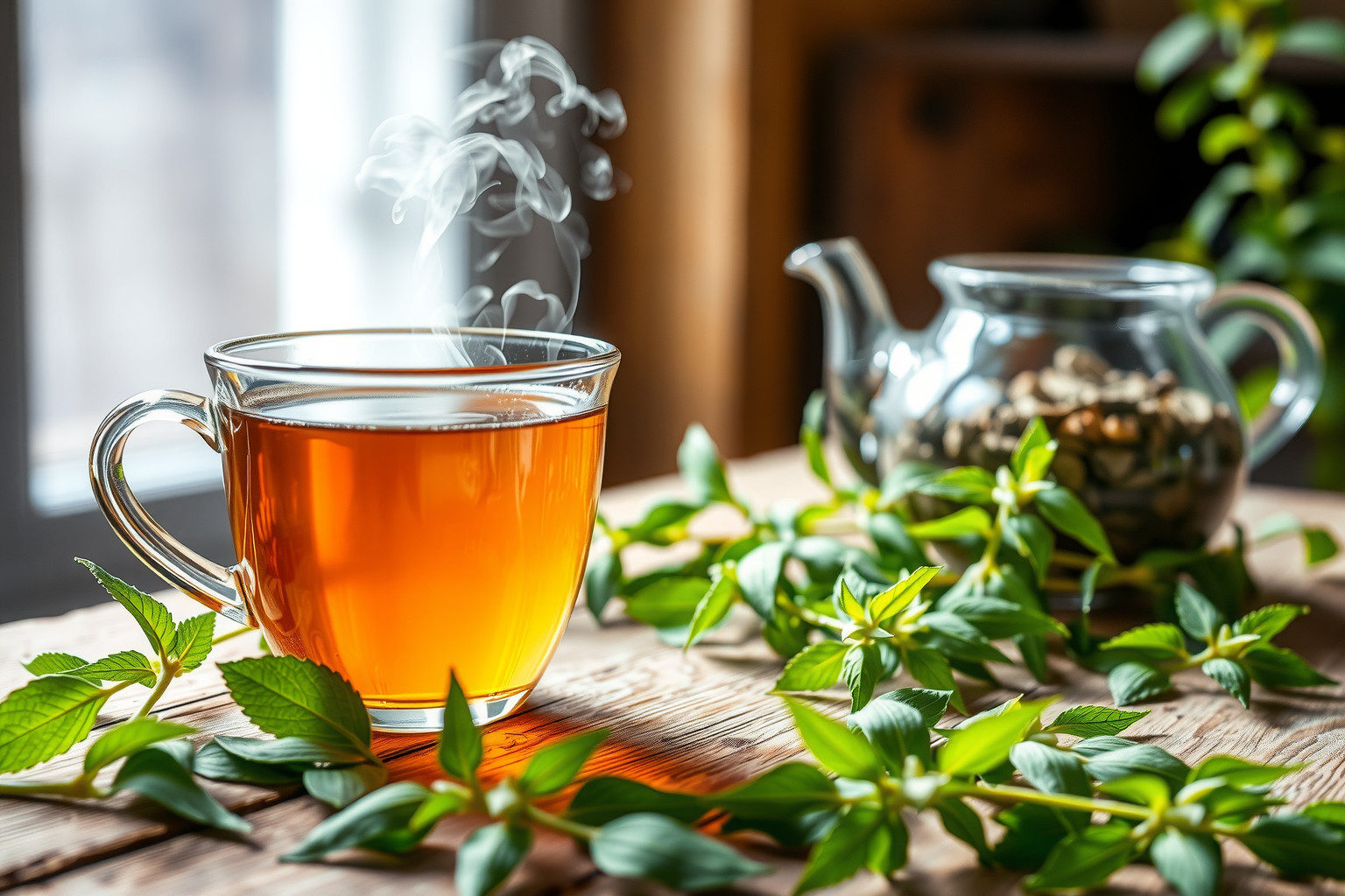 A macskamenta tea nyugtató hatású, segíti az alvást.