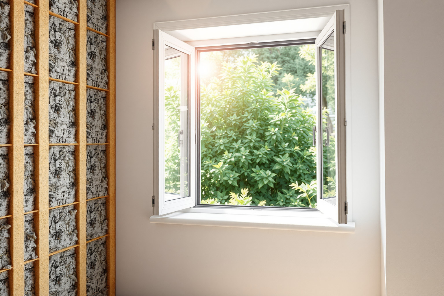 A kőzetgyapot szálai légzési problémákat okozhatnak, ezért szellőztessünk!