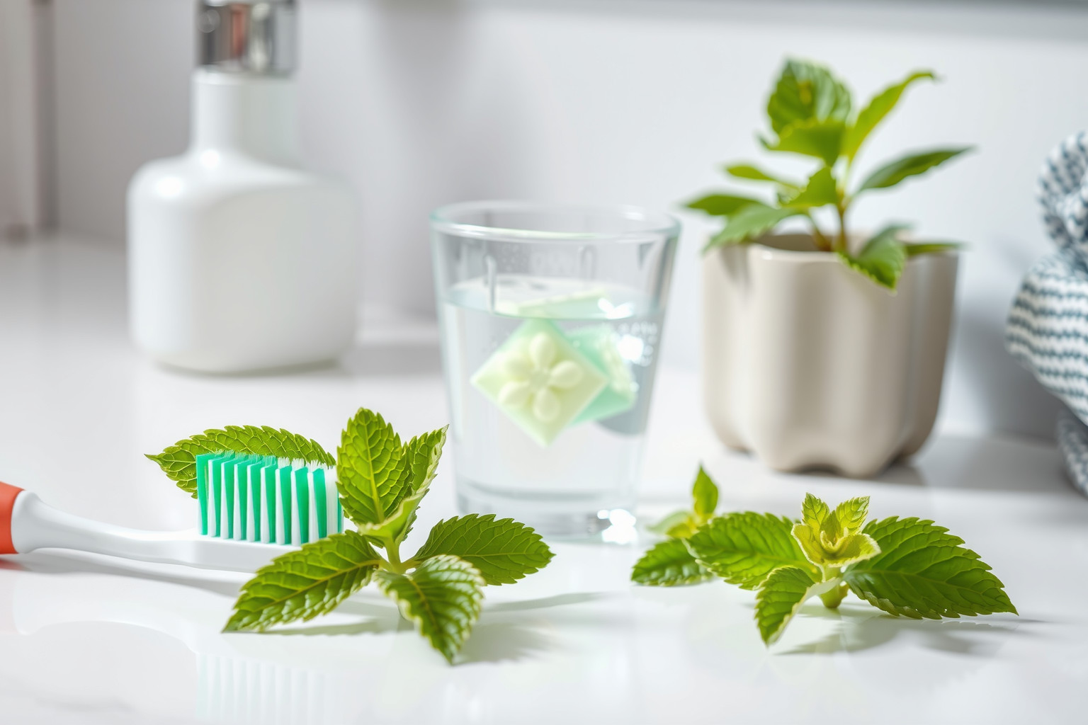 A mentol frissíti leheletünket és enyhíti a fogínygyulladást.