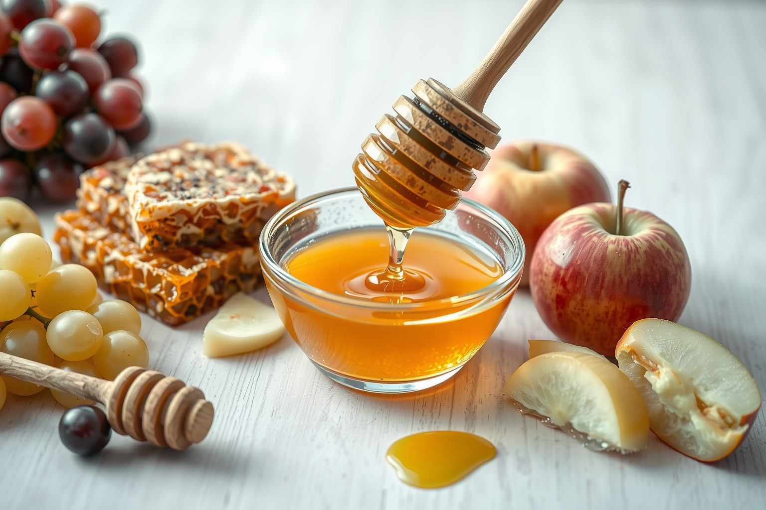 A méz glükóz-fruktóz aránya befolyásolja a vércukorszintet.