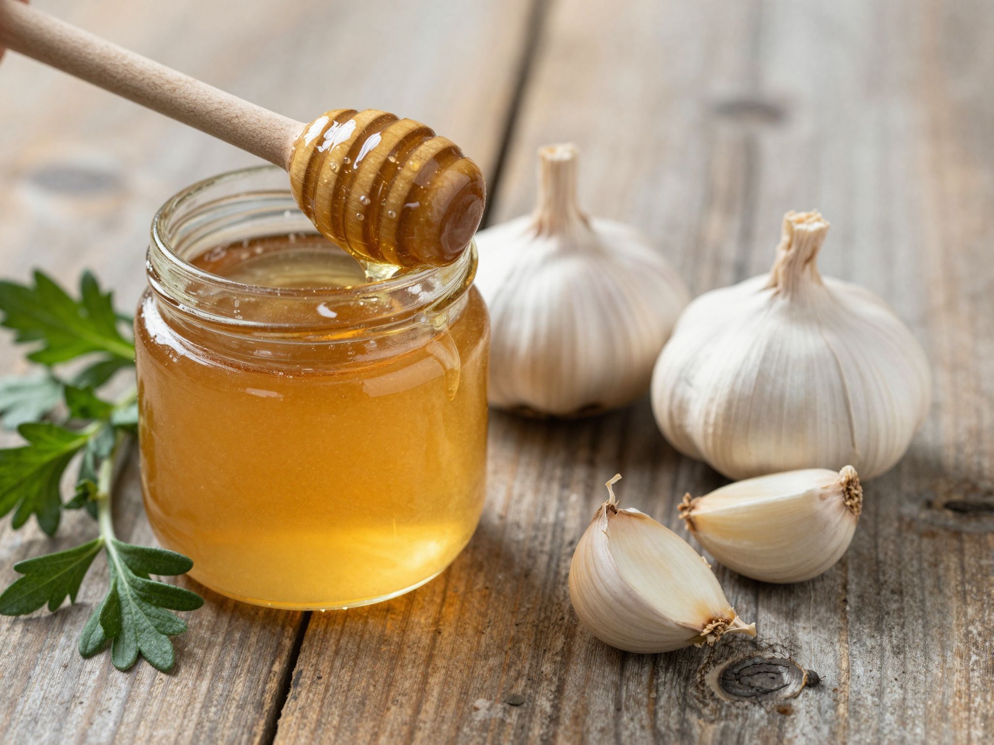 A méz antibakteriális hatása segíti a fertőzések leküzdését.