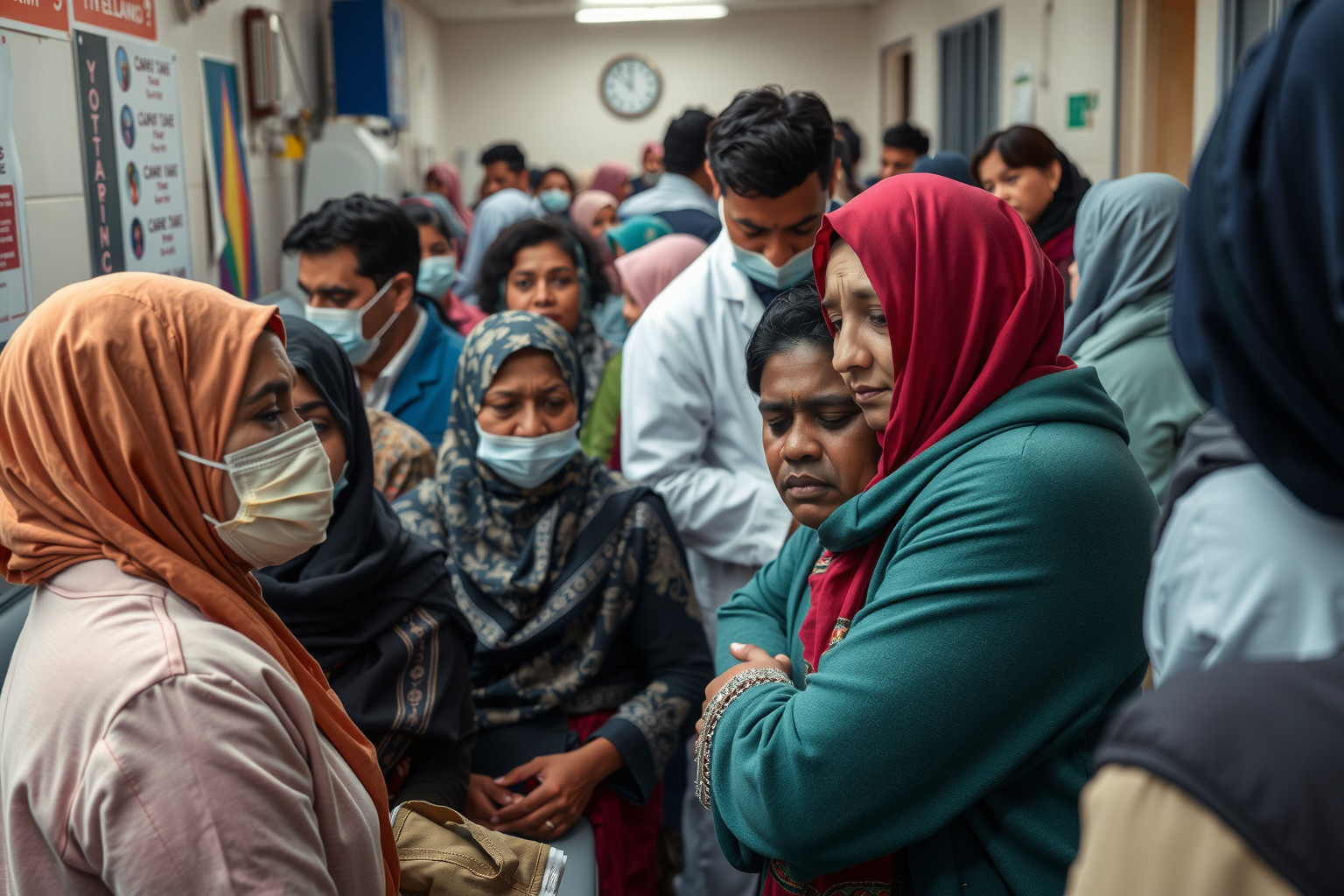 A migráció növeli a fertőző betegségek és pszichés problémák kockázatát.