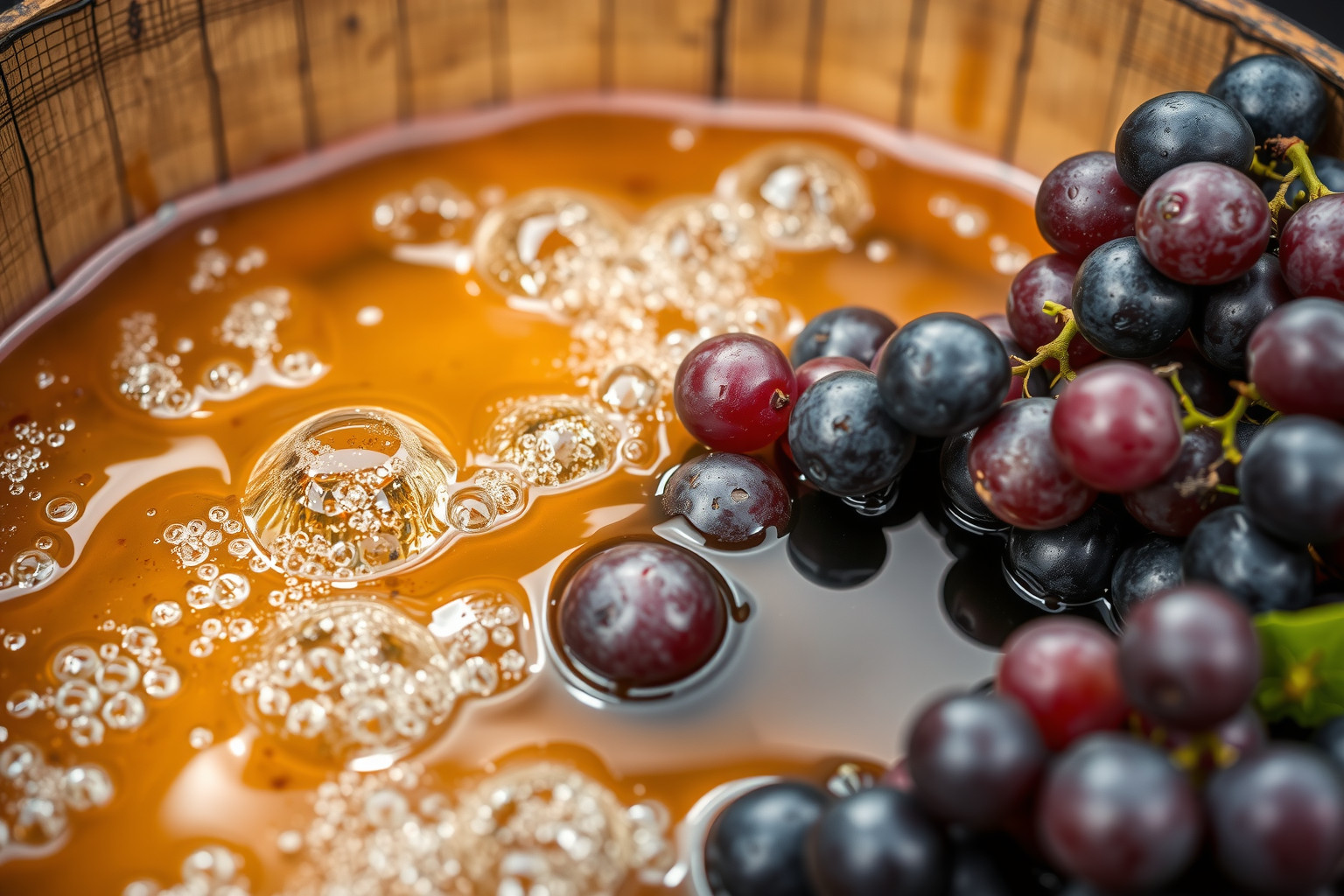 A must erjedése során alakul ki a bor egyedi ízvilága.