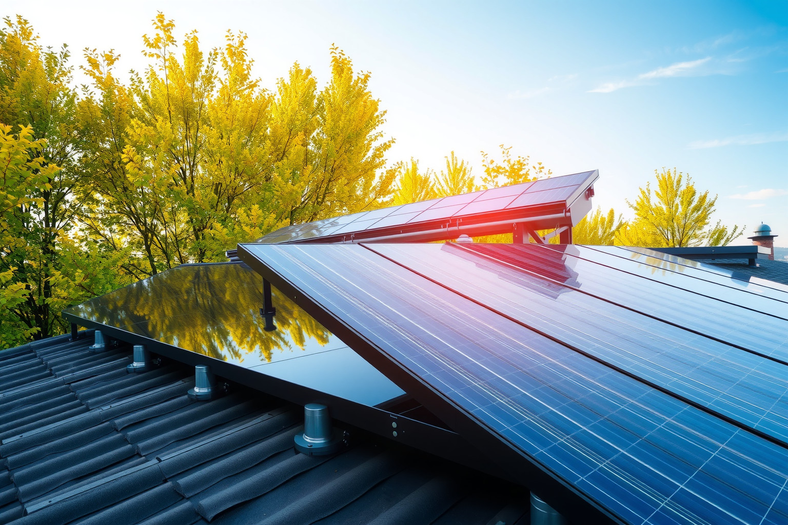 A napkollektorok évente tonnányi szén-dioxidot képesek megspórolni.