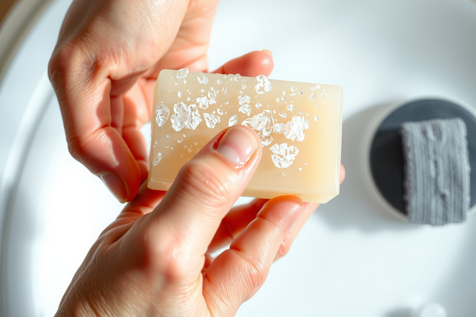 A parajdi sószappan fokozza a bőr természetes hidratáltságát.