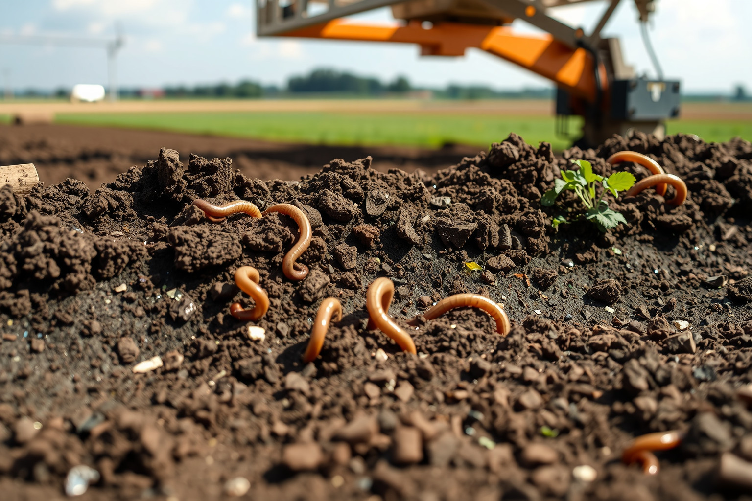 A rendsodrás javítja a talajszerkezetet, ösztönzi a talajéletet.