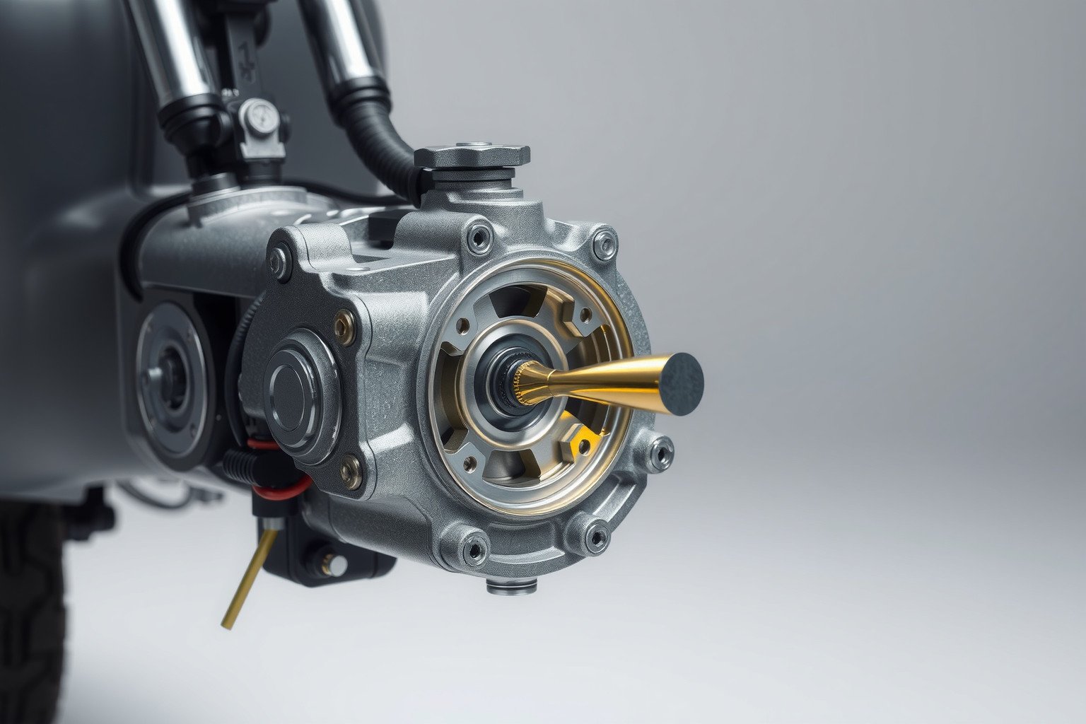 A robogó olajszivattyú folyamatos kenést biztosít a motor alkatrészeinek.