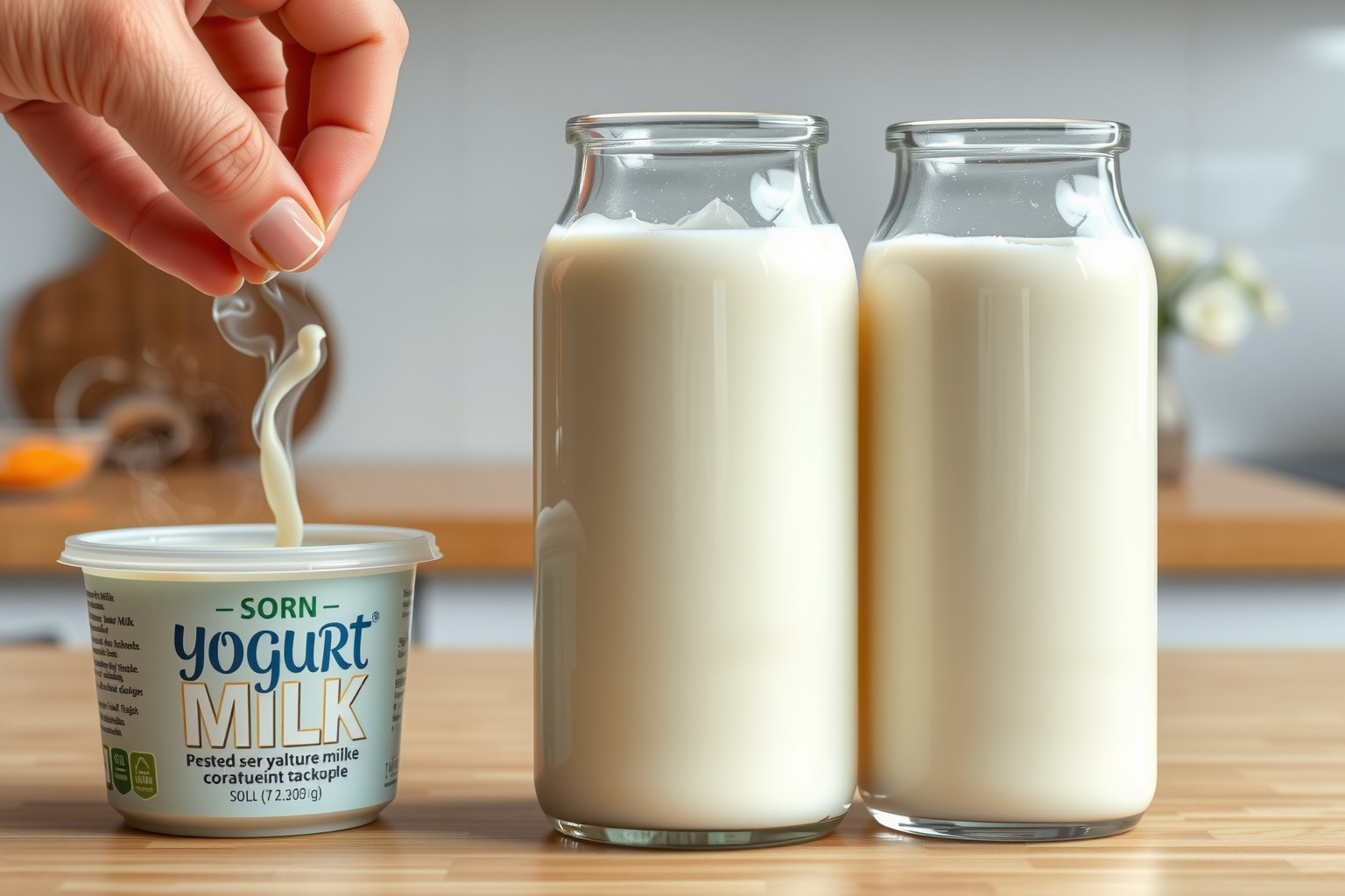 A romlott tej savanyú szaggal és csomós állaggal jelez.