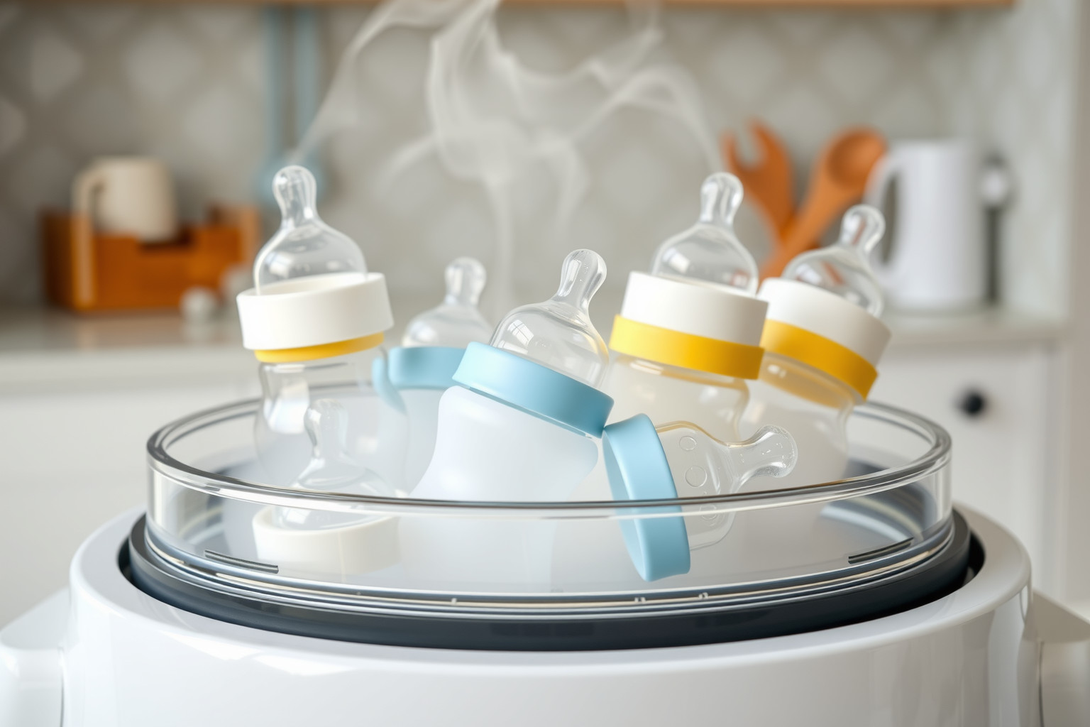 A sterilizálás megöli a baktériumokat, növeli a higiénét.