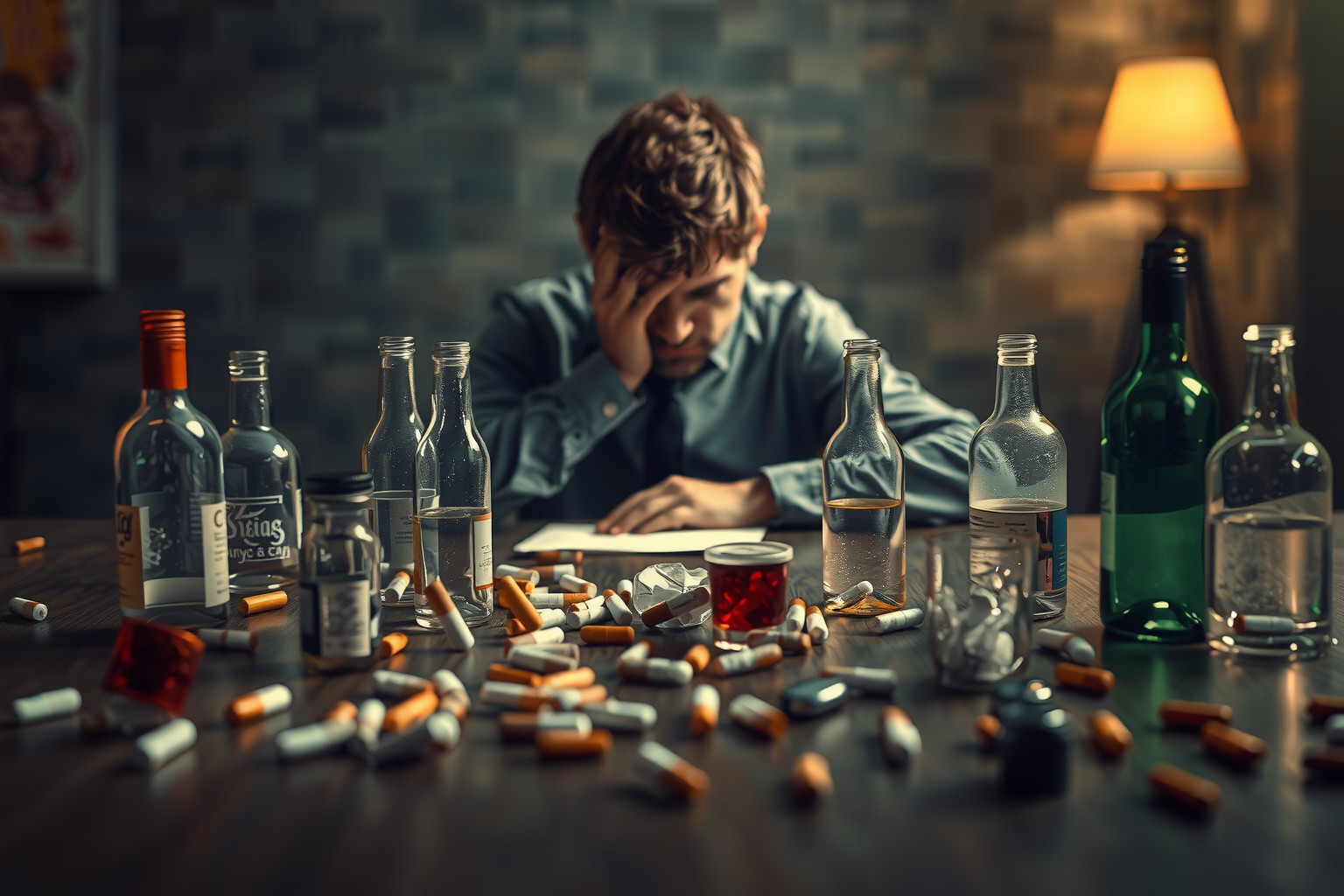 A stressz növeli az alkohol- és dohányzásfüggőség kialakulásának esélyét.