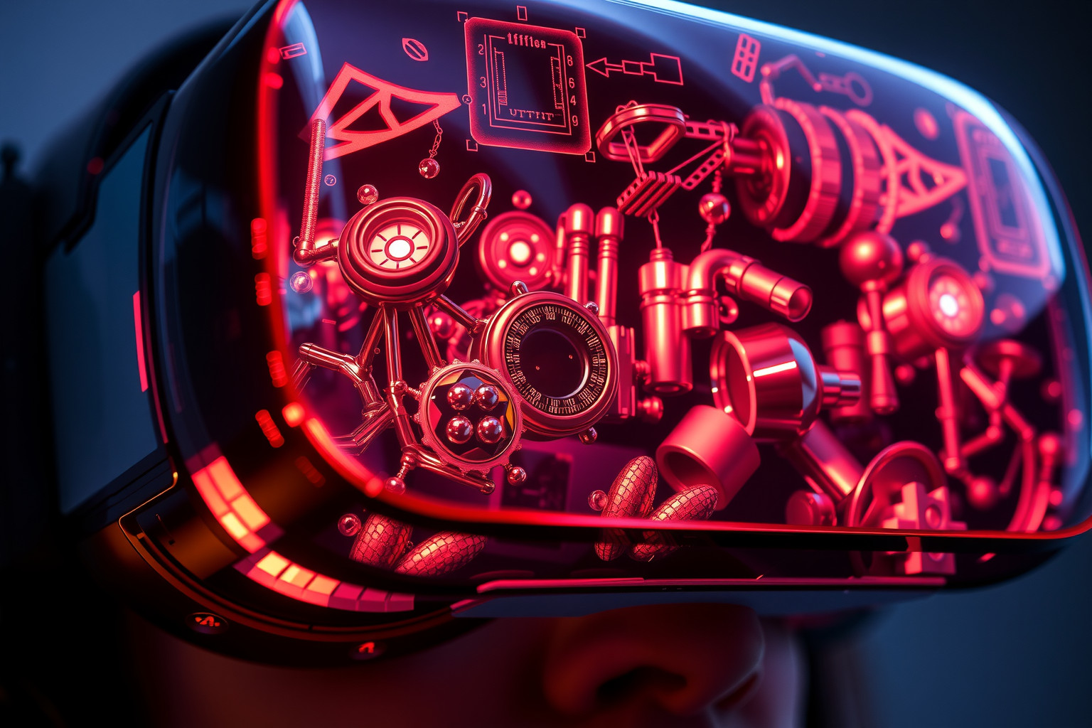 A shaderek valósághű fényhatásokat teremtenek a VR-ben.