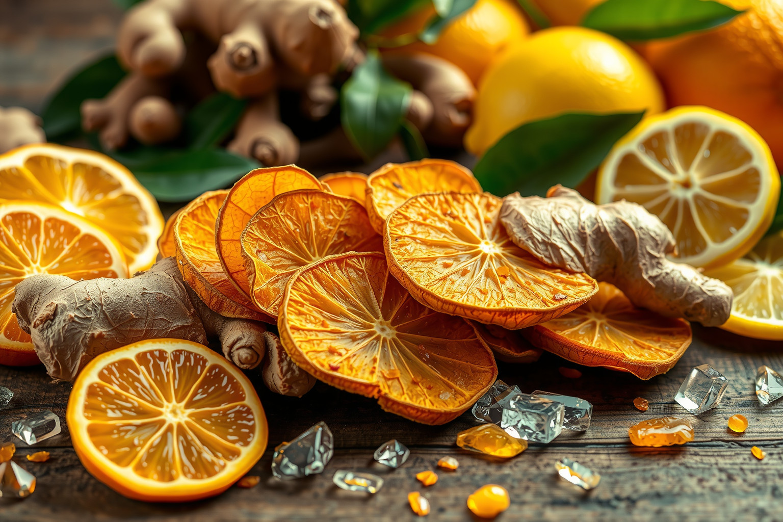 A szárított gyömbér gazdag antioxidánsokban és gyulladáscsökkentő vegyületekben.