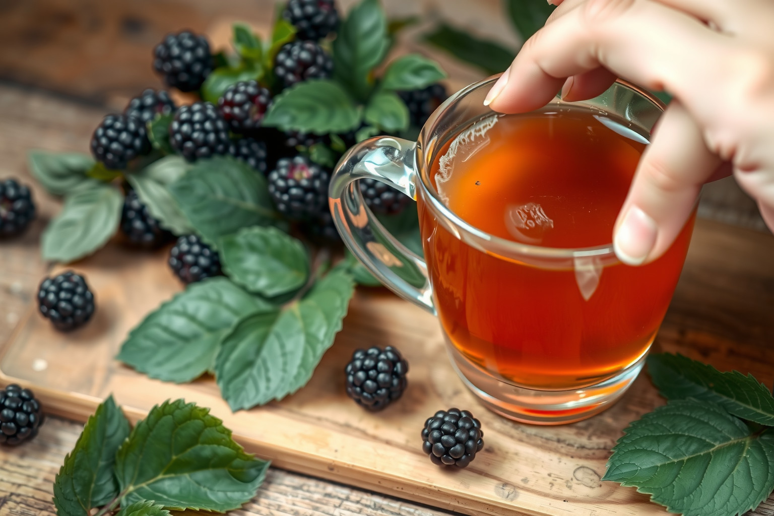 A szederlevél tea gyulladáscsökkentő, segít az ekcéma kezelésében.