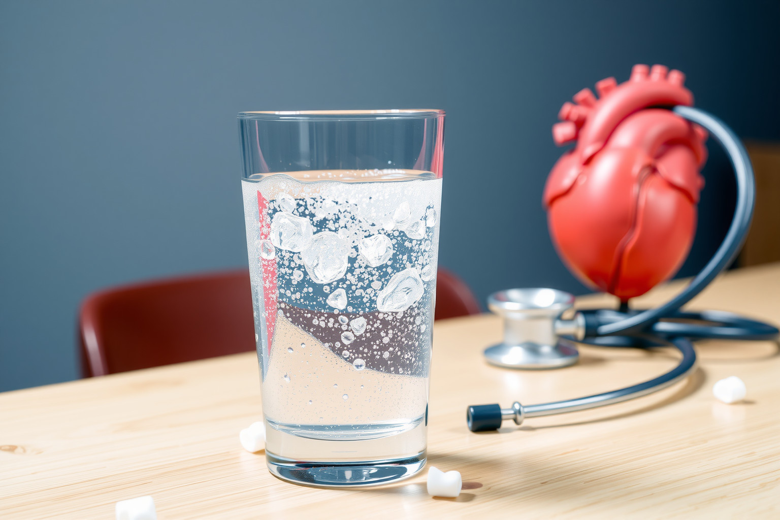 A szénsavas víz mértékletes fogyasztása nem növeli a szívbetegségek kockázatát.