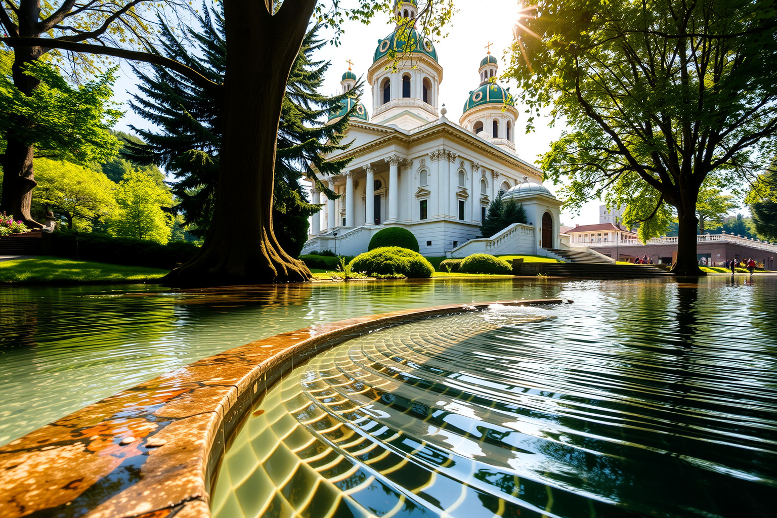 A Szentkúti Bazilika legendája a csodás gyógyító forráshoz kötődik.