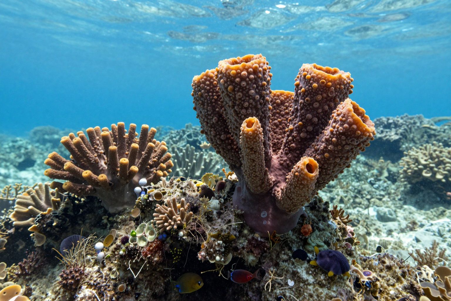 A szivacskórallok regenerációja kulcs a tengeri élőhelyek megőrzéséhez.