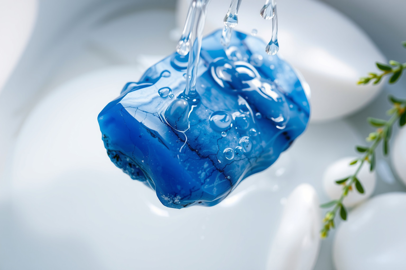 A szodalit tisztítása holdfényben erősíti spirituális energiáját.