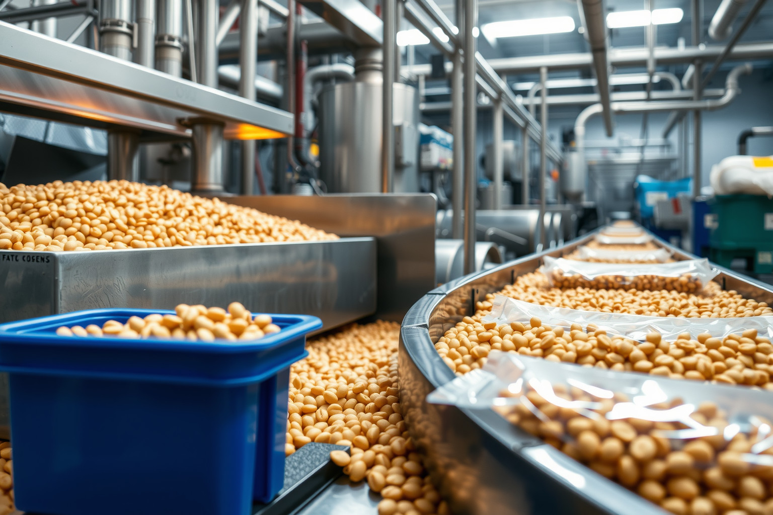 A szójaiparban bioplasztik és bioüzemanyag is készül belőle.