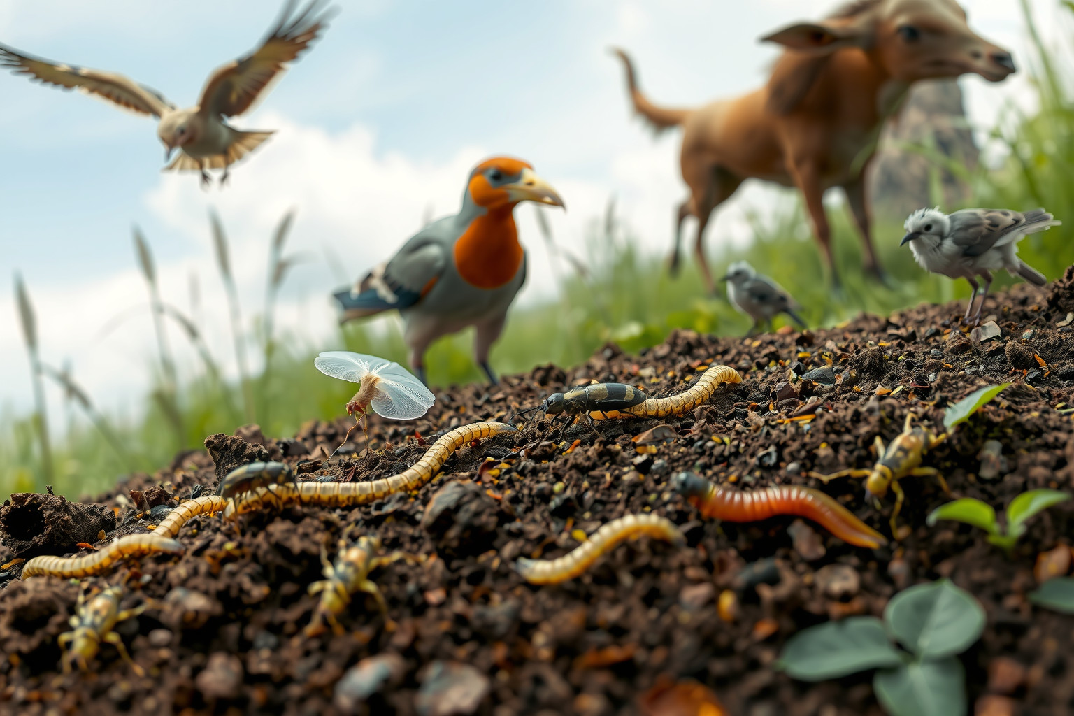 A talajszennyezés mérgező anyagai táplálékláncon keresztül halmozódnak.