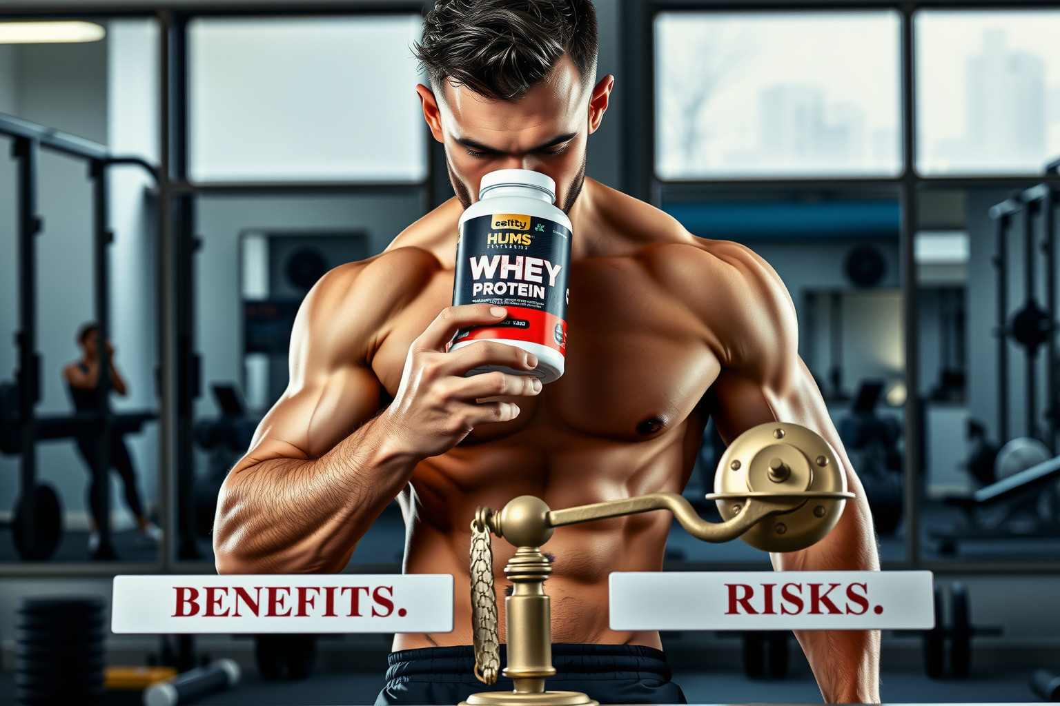 A tejsavófehérje fokozza az izomtömeget, de túlzásban káros.