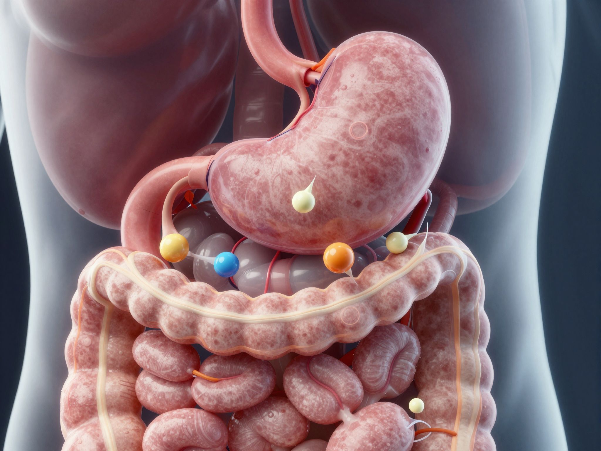 A telített zsírsavak emésztése lipázok segítségével történik a vékonybélben.