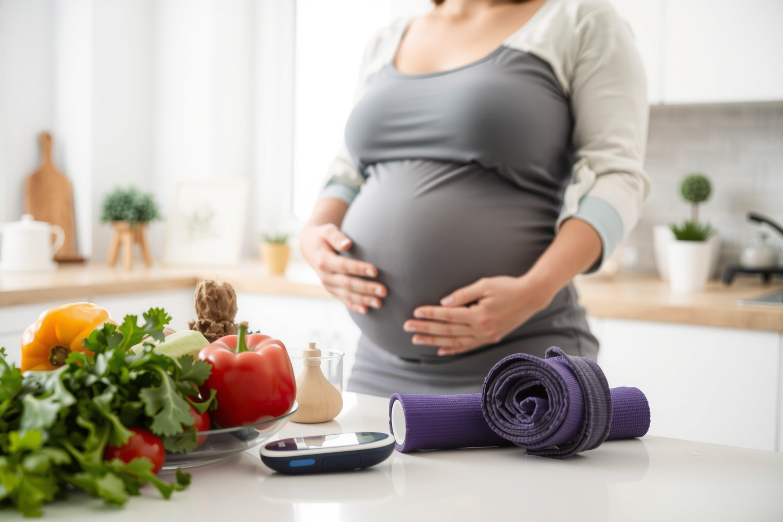 A terhességi diabétesz diétája segít egészséges magzati fejlődésben.