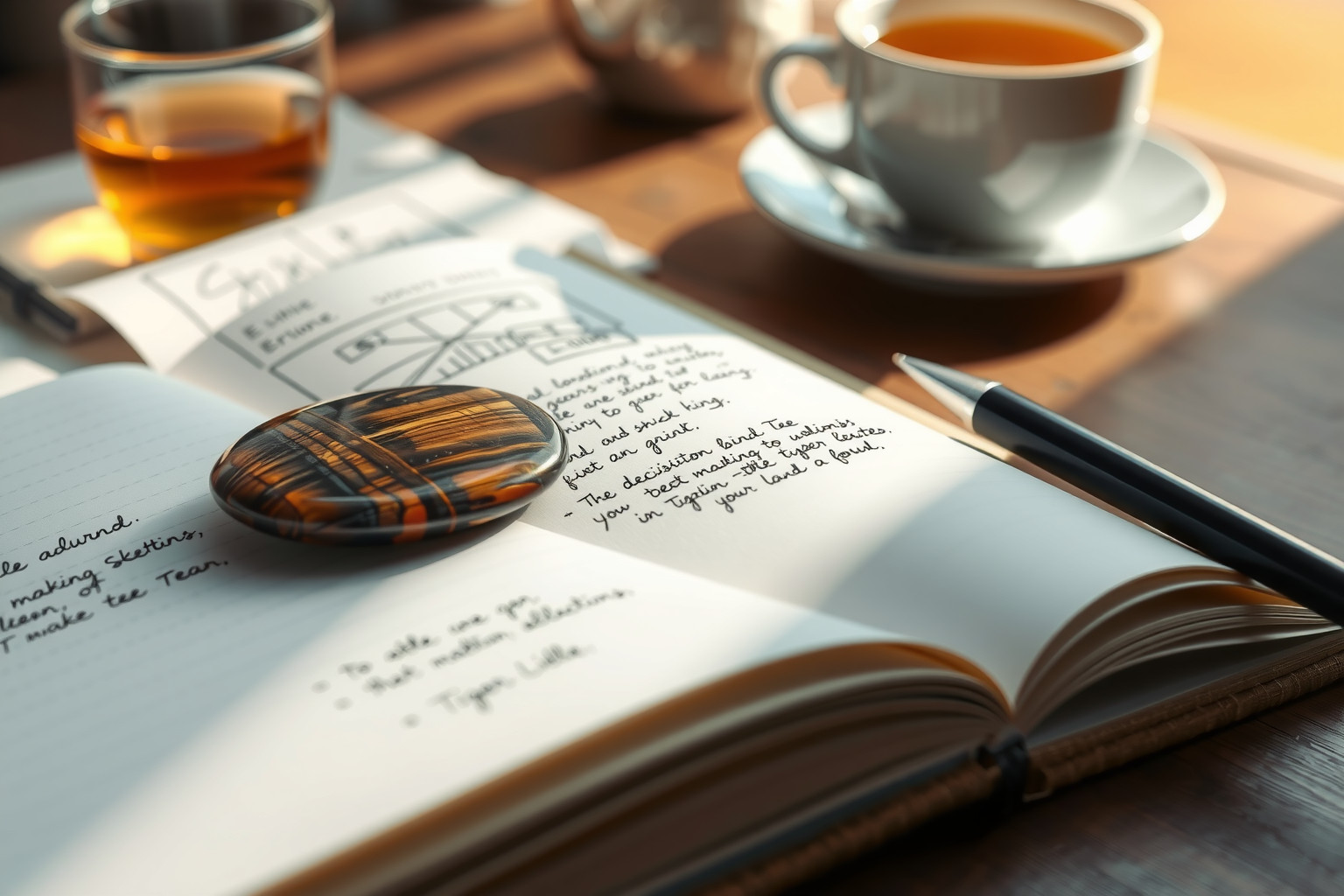 A tigrisszem fokozza a bátorságot és a tiszta döntéseket.