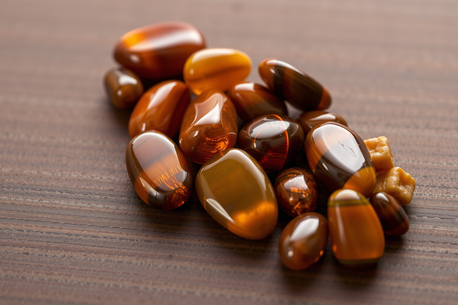 A tigrisszem aranybarna színei védelmet és bátorságot adnak.