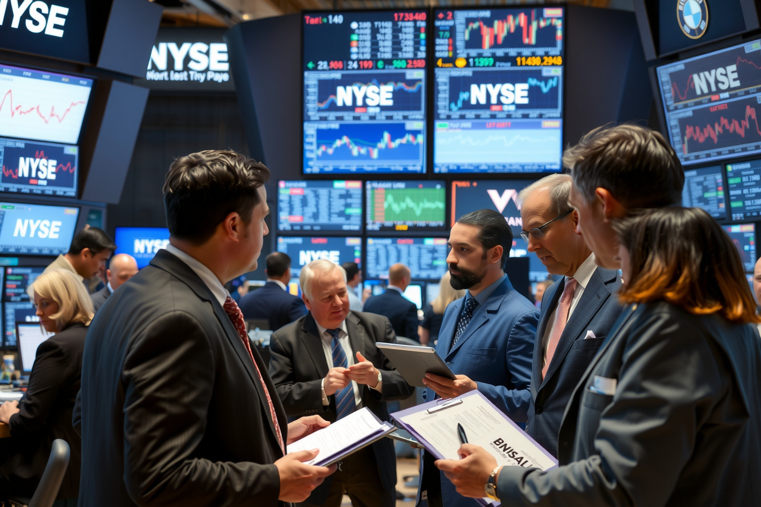 A brókerek közvetítik a befektetők és kibocsátók ügyleteit.