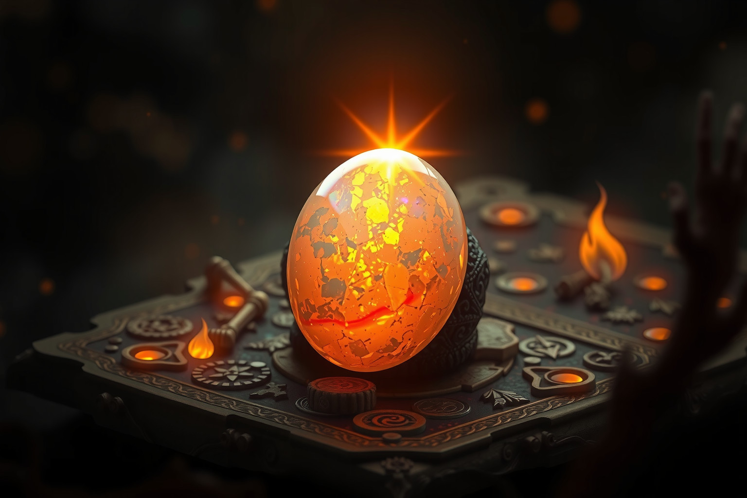 A tűzopál a szenvedély és újjászületés ősi szimbóluma.