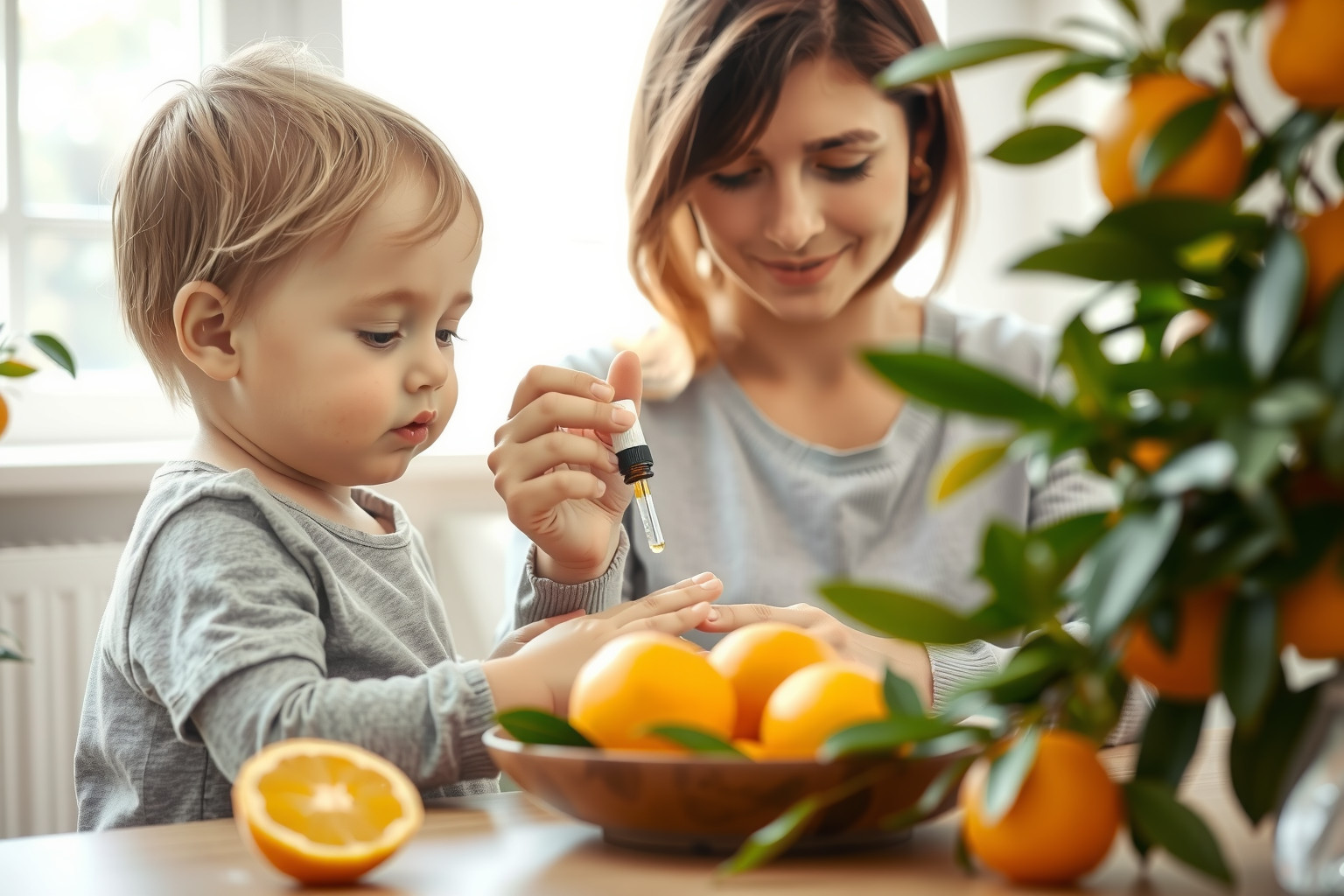 A vadnarancs olaj gyermekeknél csak hígítva és óvatosan használható.